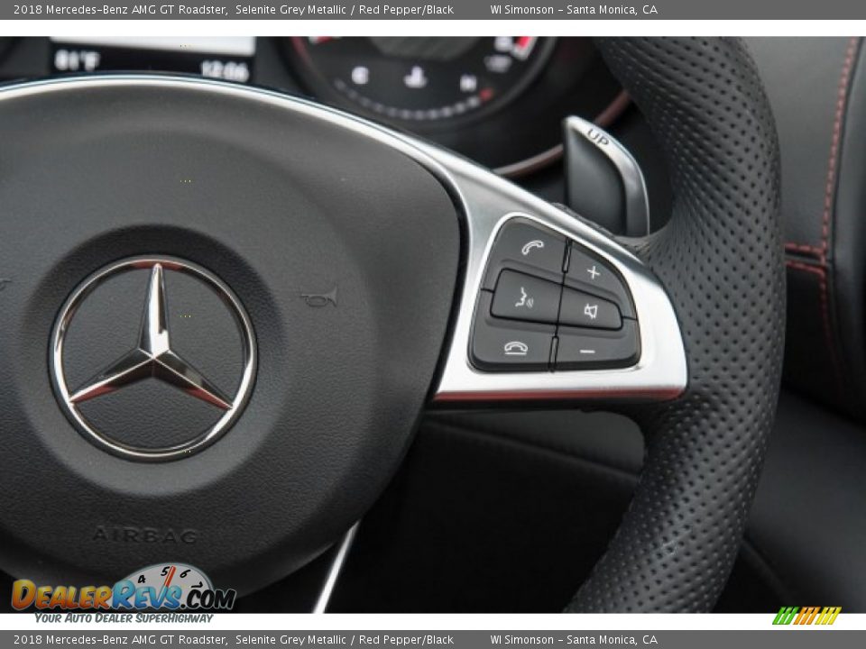 Controls of 2018 Mercedes-Benz AMG GT Roadster Photo #15