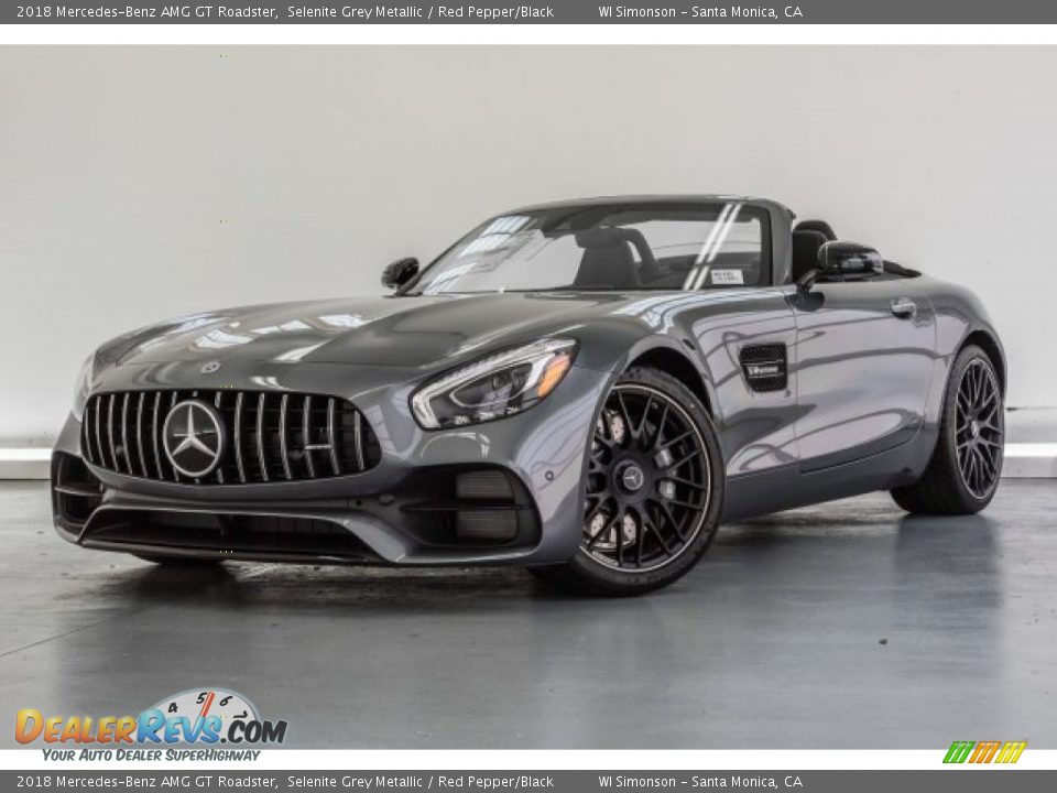 Selenite Grey Metallic 2018 Mercedes-Benz AMG GT Roadster Photo #19
