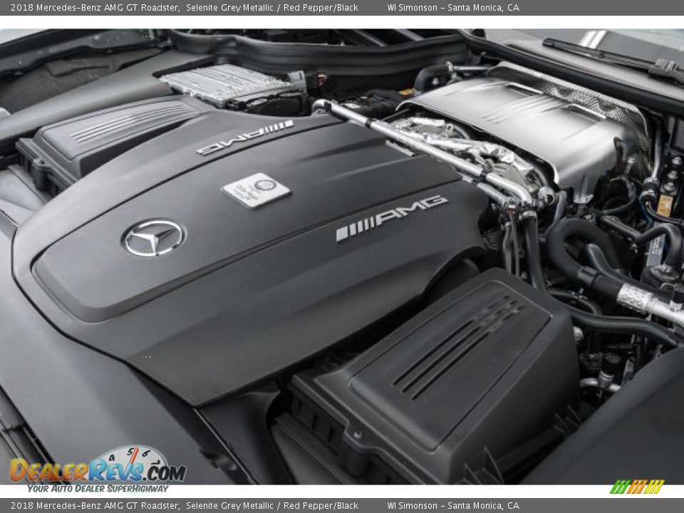 2018 Mercedes-Benz AMG GT Roadster 4.0 Liter AMG Twin-Turbocharged DOHC 32-Valve VVT V8 Engine Photo #31