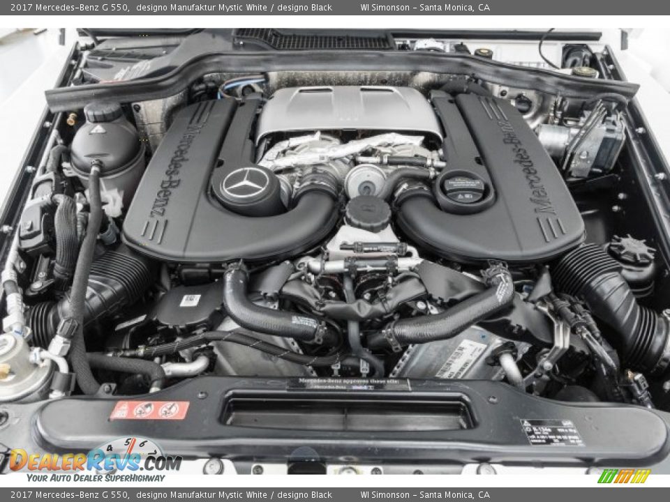 2017 Mercedes-Benz G 550 4.0 Liter DI biturbo DOHC 32-Valve VVT V8 Engine Photo #8