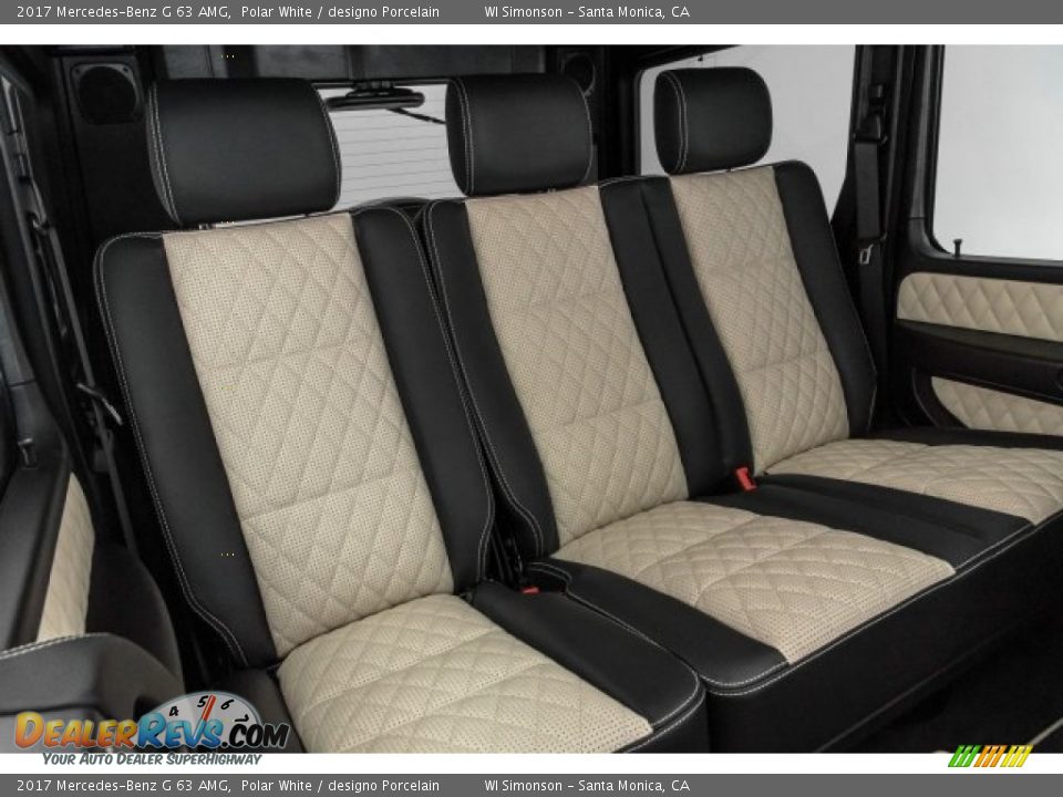 Rear Seat of 2017 Mercedes-Benz G 63 AMG Photo #12
