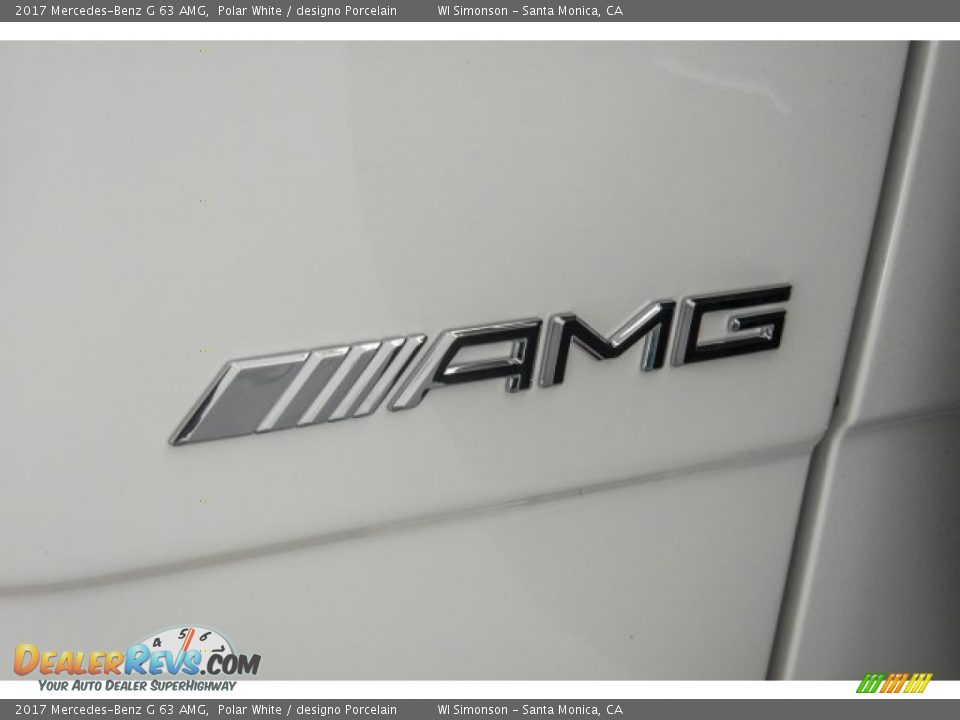 2017 Mercedes-Benz G 63 AMG Polar White / designo Porcelain Photo #25