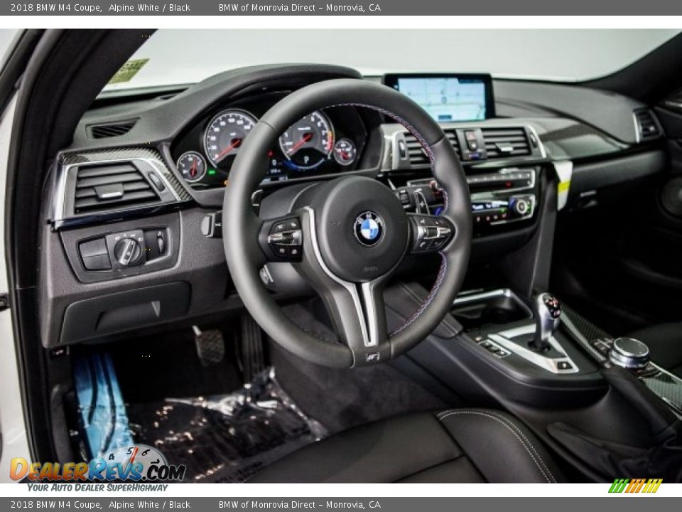 2018 BMW M4 Coupe Alpine White / Black Photo #5