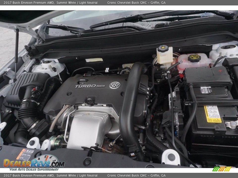 2017 Buick Envision Premium AWD 2.0 Liter Turbocharged DOHC 16-Valve VVT 4 Cylinder Engine Photo #12