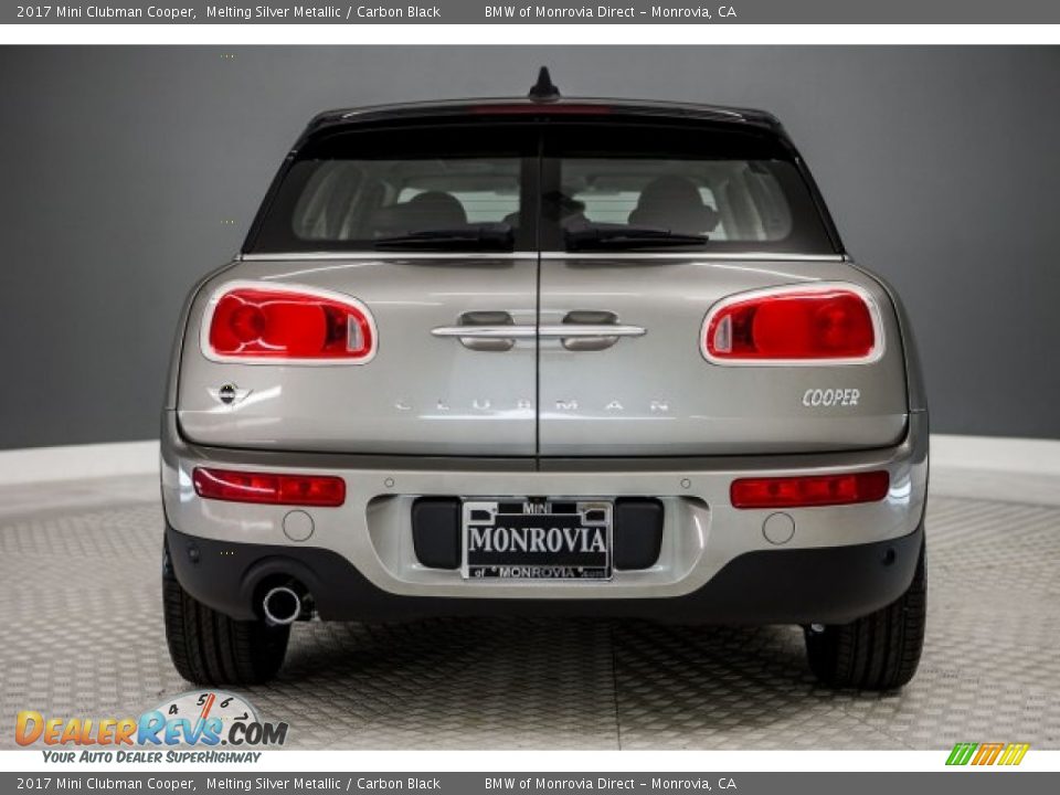 2017 Mini Clubman Cooper Melting Silver Metallic / Carbon Black Photo #4