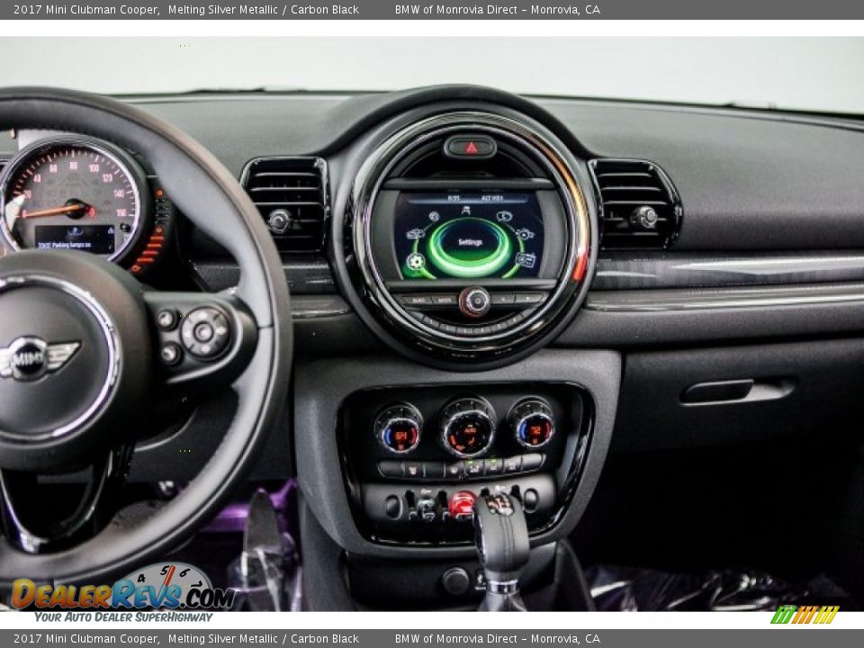 2017 Mini Clubman Cooper Melting Silver Metallic / Carbon Black Photo #6