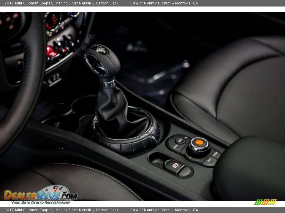 2017 Mini Clubman Cooper Melting Silver Metallic / Carbon Black Photo #7