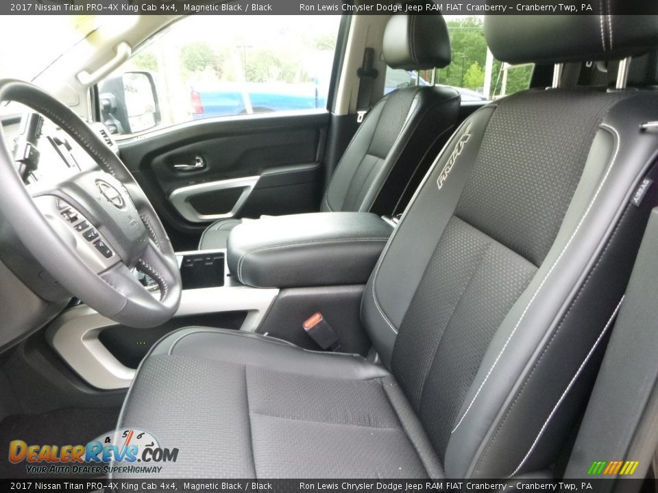 Front Seat of 2017 Nissan Titan PRO-4X King Cab 4x4 Photo #13