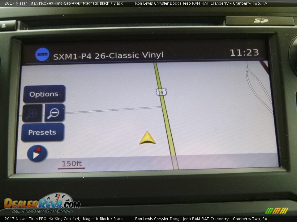 Navigation of 2017 Nissan Titan PRO-4X King Cab 4x4 Photo #17