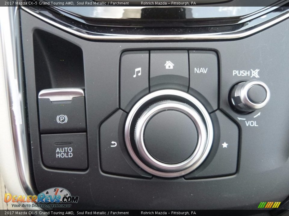 2017 Mazda CX-5 Grand Touring AWD Soul Red Metallic / Parchment Photo #11