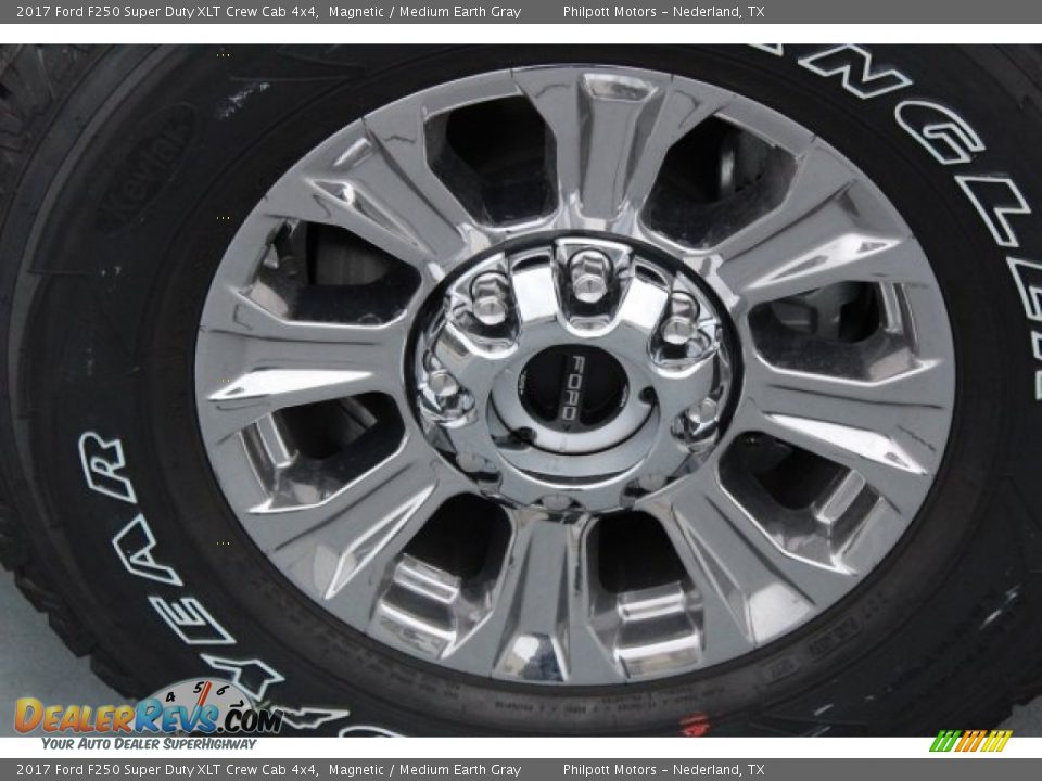 2017 Ford F250 Super Duty XLT Crew Cab 4x4 Magnetic / Medium Earth Gray Photo #4