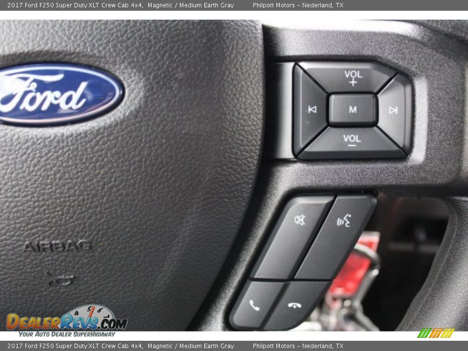 2017 Ford F250 Super Duty XLT Crew Cab 4x4 Magnetic / Medium Earth Gray Photo #20