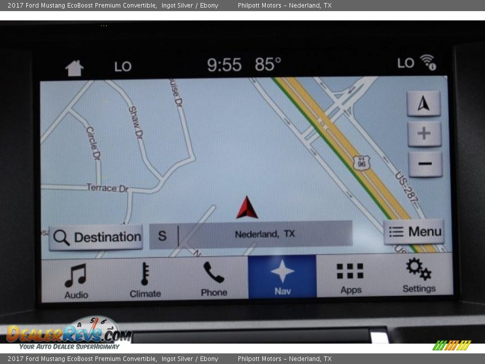 2017 Ford Mustang EcoBoost Premium Convertible Ingot Silver / Ebony Photo #12