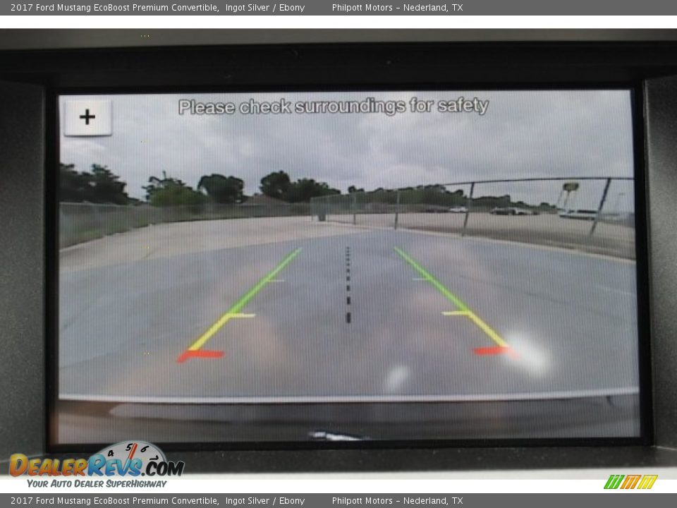 2017 Ford Mustang EcoBoost Premium Convertible Ingot Silver / Ebony Photo #13