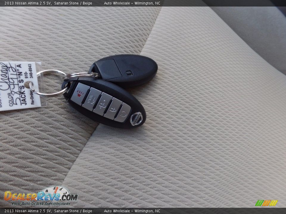 2013 Nissan Altima 2.5 SV Saharan Stone / Beige Photo #20