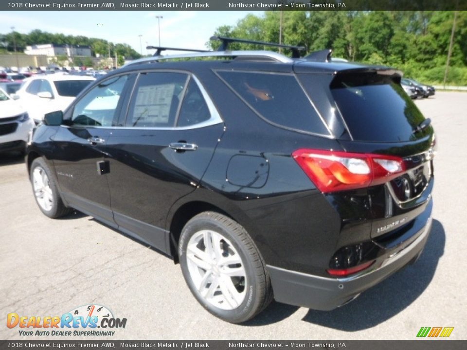2018 Chevrolet Equinox Premier AWD Mosaic Black Metallic / Jet Black Photo #3