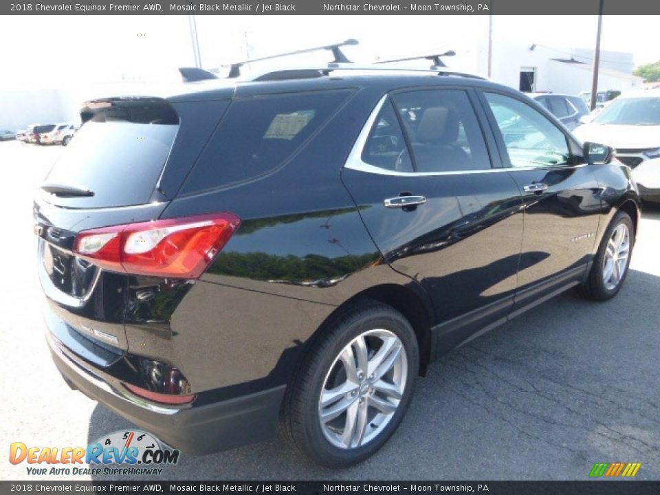2018 Chevrolet Equinox Premier AWD Mosaic Black Metallic / Jet Black Photo #5