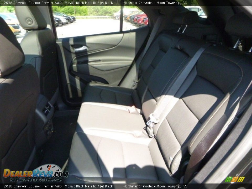 2018 Chevrolet Equinox Premier AWD Mosaic Black Metallic / Jet Black Photo #13