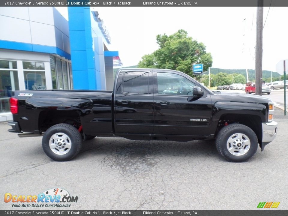 2017 Chevrolet Silverado 2500HD LT Double Cab 4x4 Black / Jet Black Photo #1
