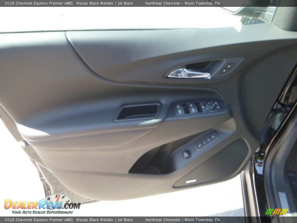 2018 Chevrolet Equinox Premier AWD Mosaic Black Metallic / Jet Black Photo #15