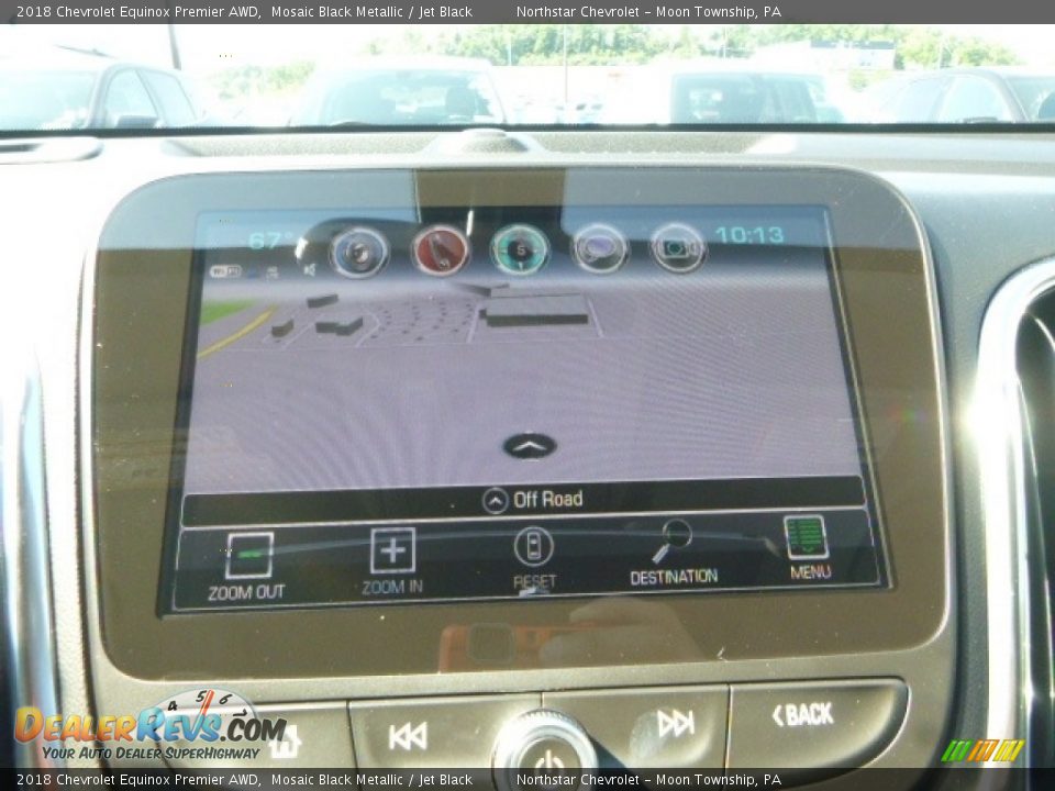 2018 Chevrolet Equinox Premier AWD Mosaic Black Metallic / Jet Black Photo #20