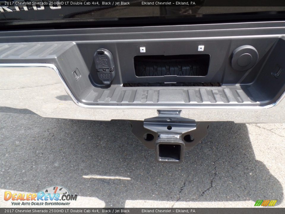 2017 Chevrolet Silverado 2500HD LT Double Cab 4x4 Black / Jet Black Photo #10