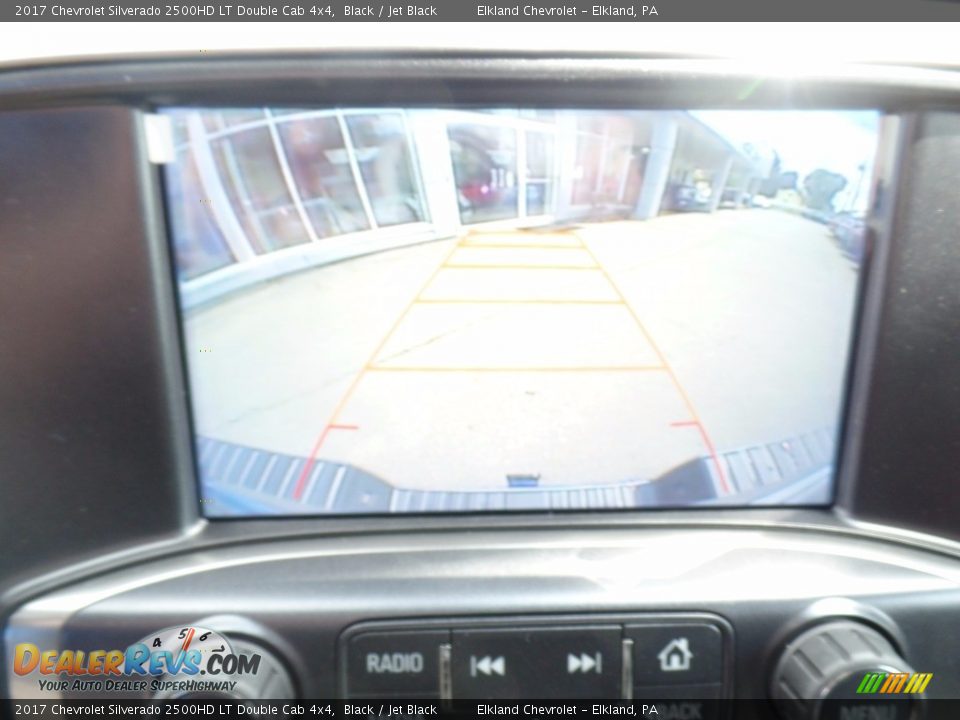 2017 Chevrolet Silverado 2500HD LT Double Cab 4x4 Black / Jet Black Photo #30