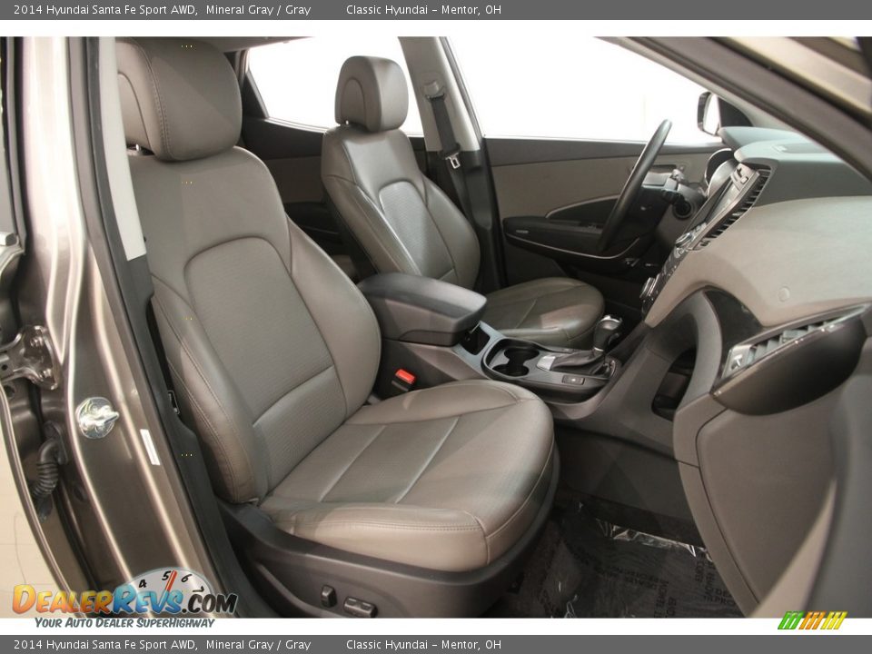 2014 Hyundai Santa Fe Sport AWD Mineral Gray / Gray Photo #11