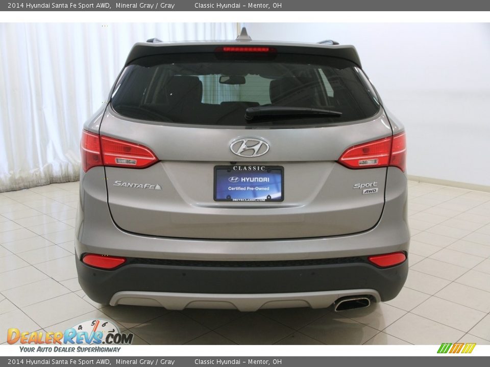 2014 Hyundai Santa Fe Sport AWD Mineral Gray / Gray Photo #14