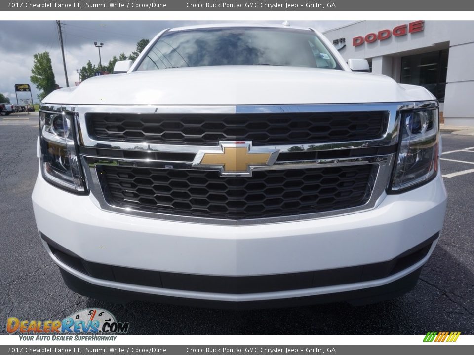 2017 Chevrolet Tahoe LT Summit White / Cocoa/Dune Photo #2