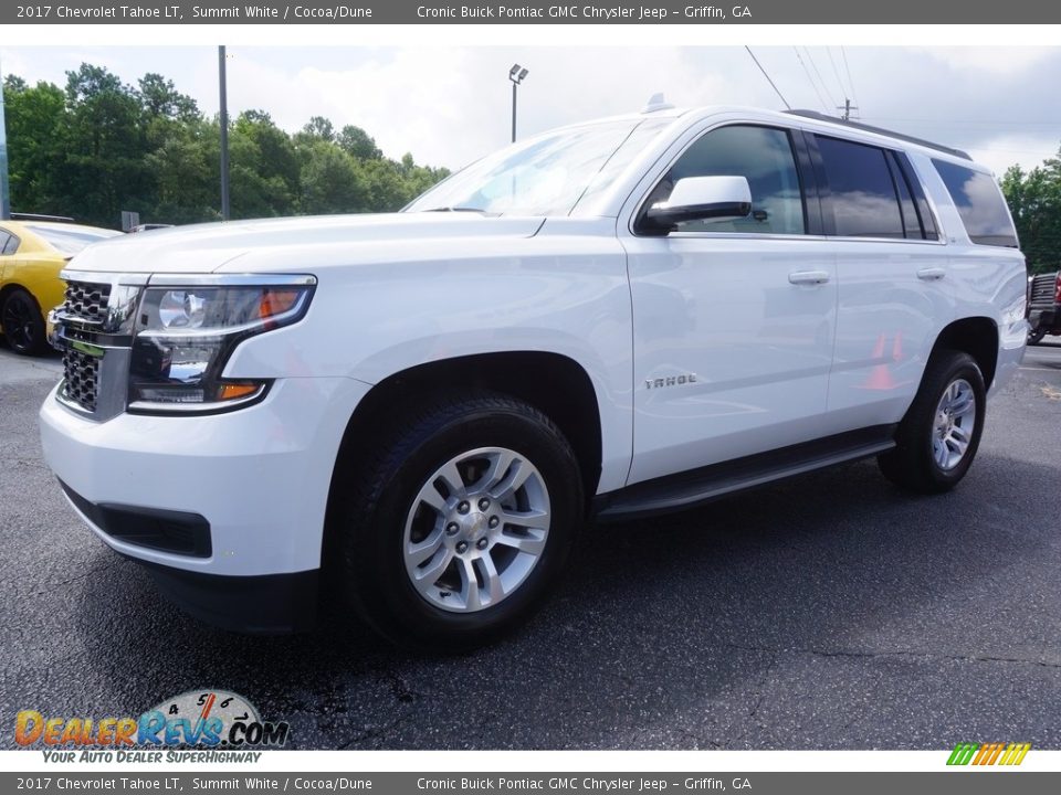 2017 Chevrolet Tahoe LT Summit White / Cocoa/Dune Photo #3