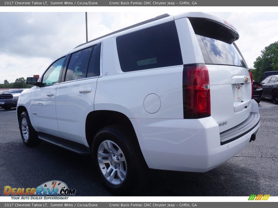 2017 Chevrolet Tahoe LT Summit White / Cocoa/Dune Photo #5