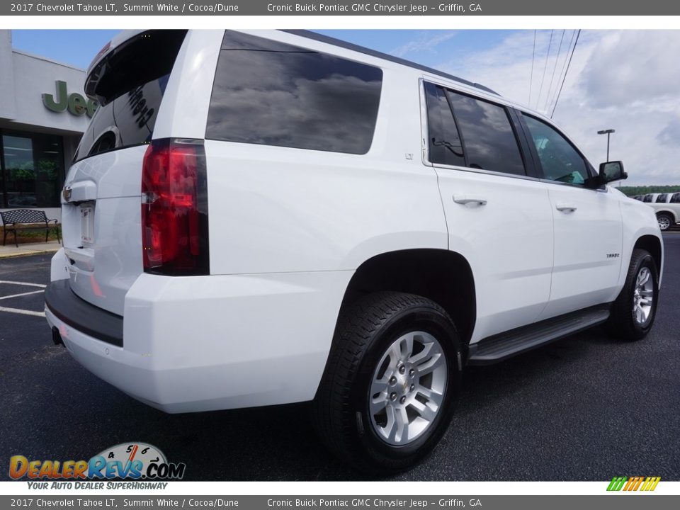 2017 Chevrolet Tahoe LT Summit White / Cocoa/Dune Photo #7