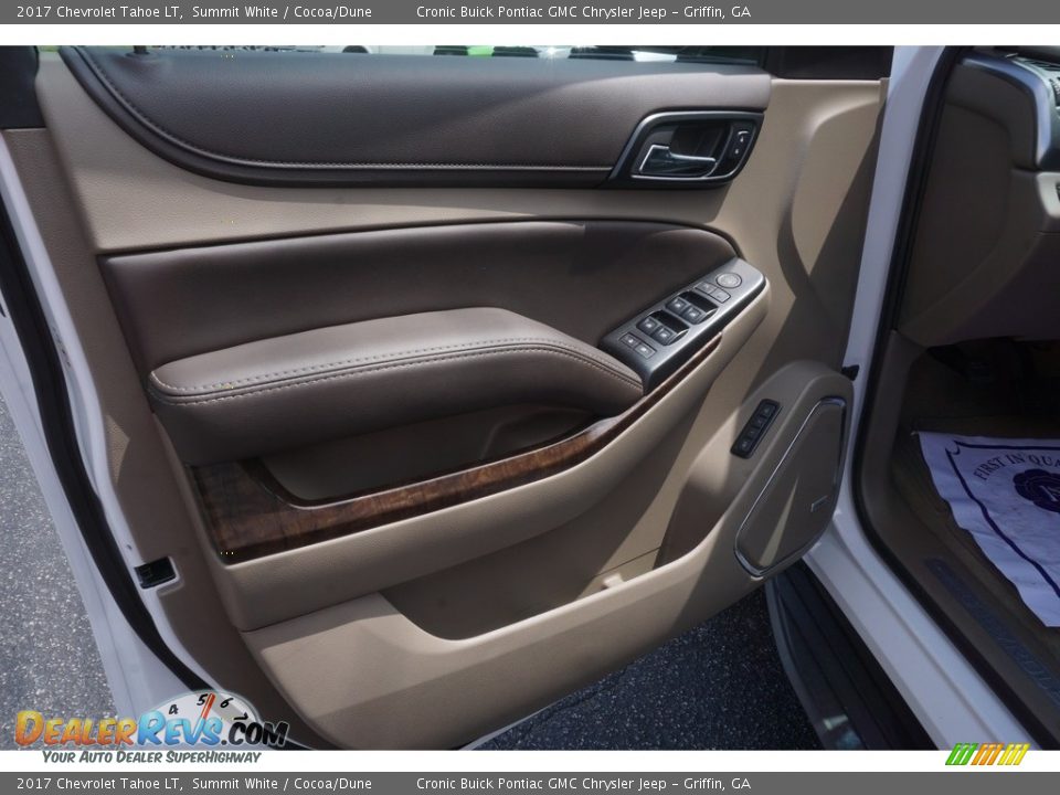 2017 Chevrolet Tahoe LT Summit White / Cocoa/Dune Photo #12