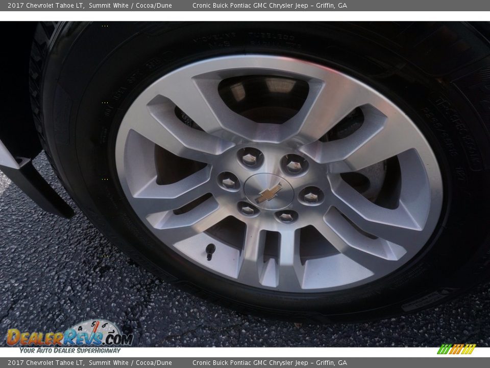 2017 Chevrolet Tahoe LT Summit White / Cocoa/Dune Photo #14