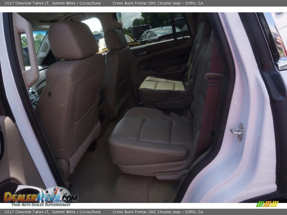 2017 Chevrolet Tahoe LT Summit White / Cocoa/Dune Photo #15