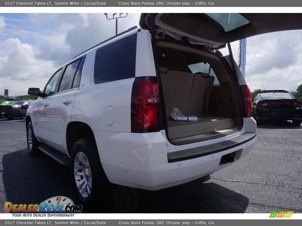 2017 Chevrolet Tahoe LT Summit White / Cocoa/Dune Photo #17