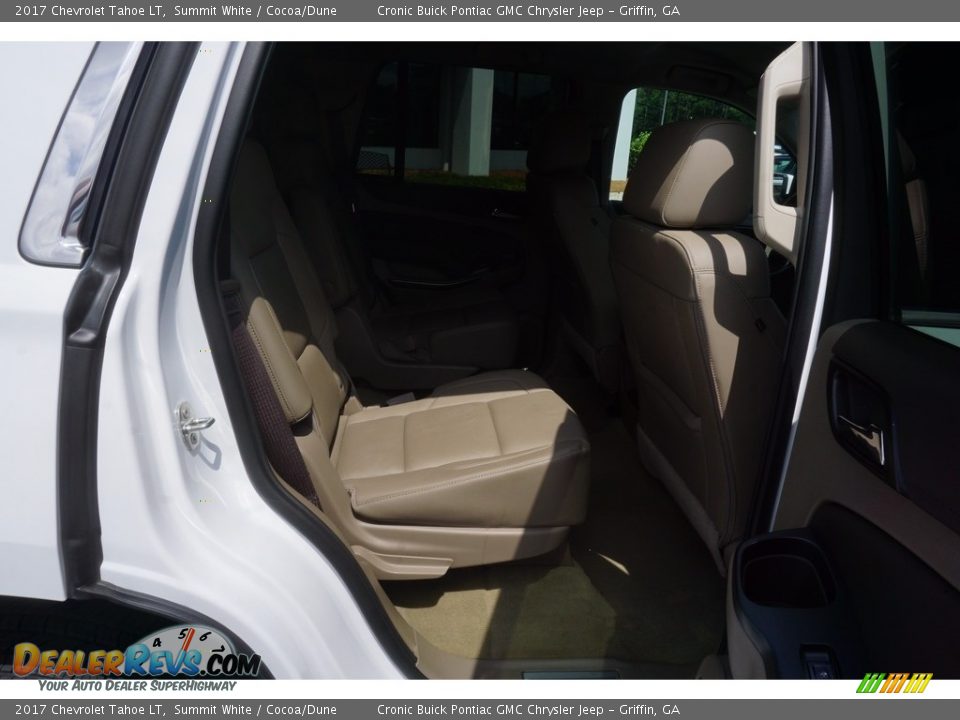 2017 Chevrolet Tahoe LT Summit White / Cocoa/Dune Photo #19