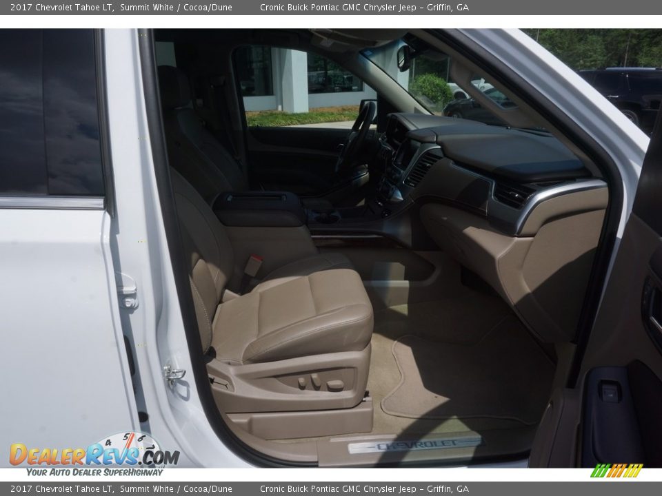 2017 Chevrolet Tahoe LT Summit White / Cocoa/Dune Photo #20