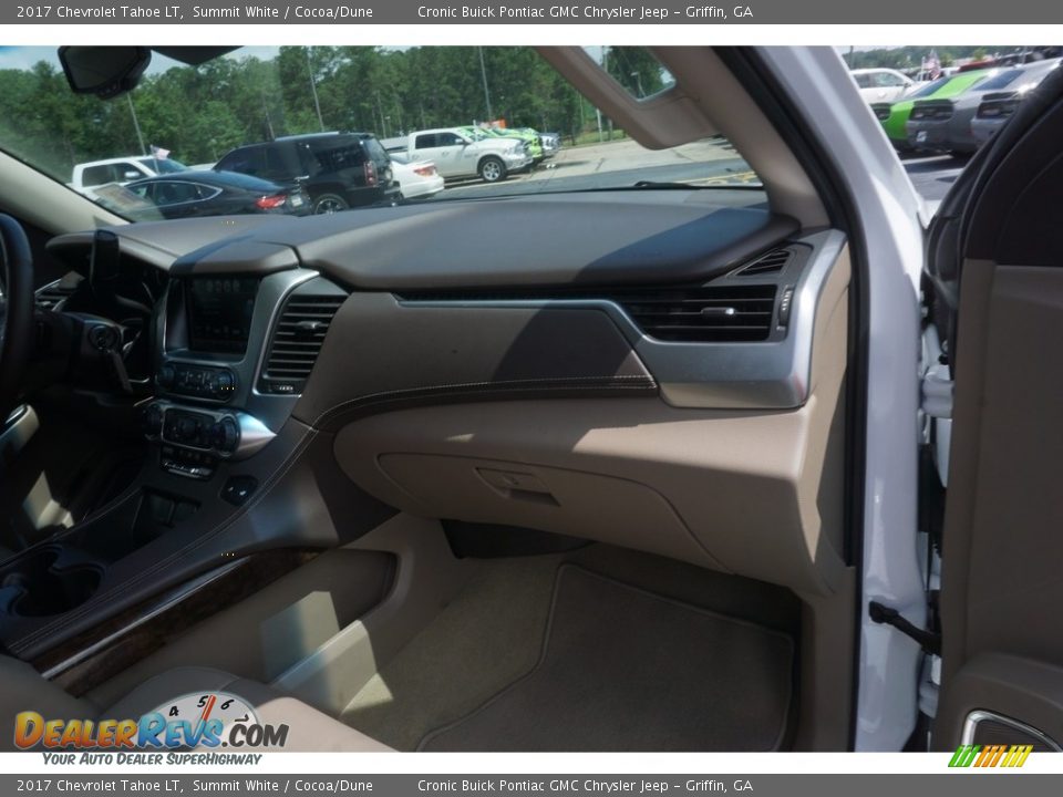 2017 Chevrolet Tahoe LT Summit White / Cocoa/Dune Photo #21