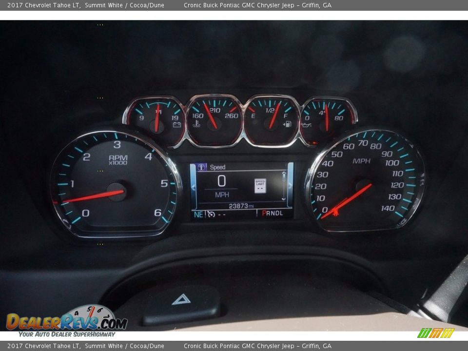 2017 Chevrolet Tahoe LT Summit White / Cocoa/Dune Photo #23