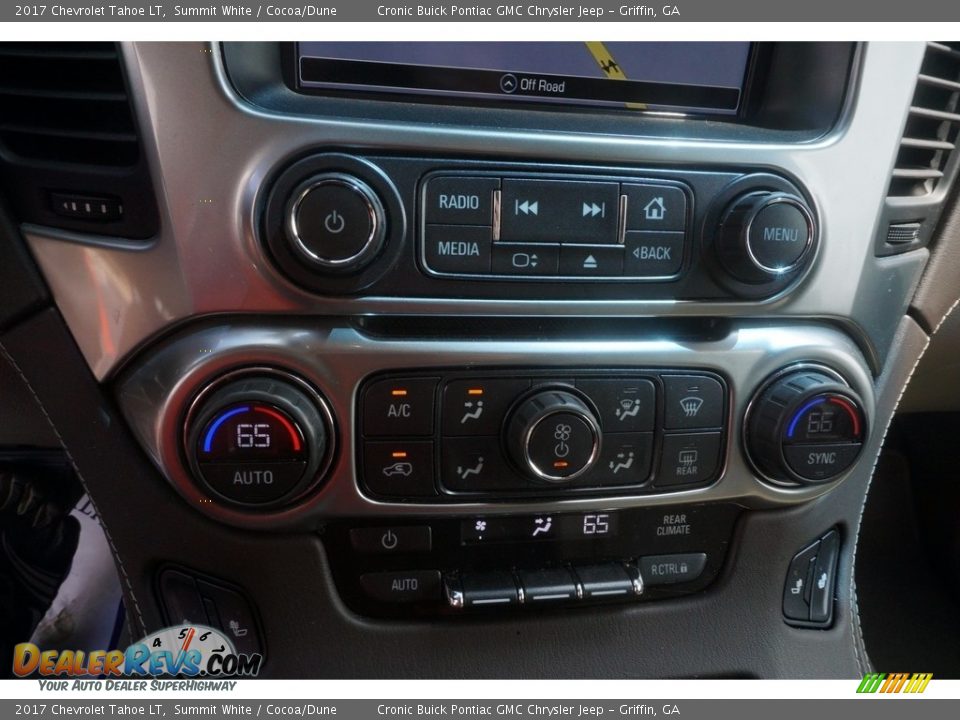 2017 Chevrolet Tahoe LT Summit White / Cocoa/Dune Photo #27