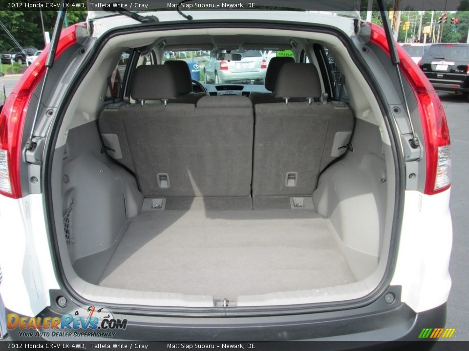 2012 Honda CR-V LX 4WD Taffeta White / Gray Photo #20