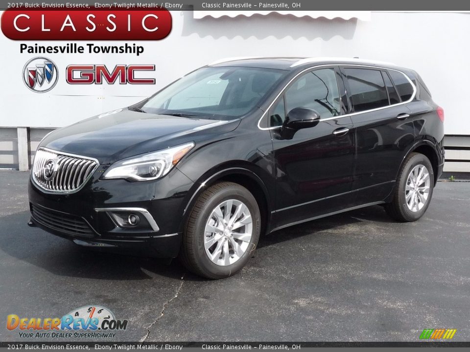 2017 Buick Envision Essence Ebony Twilight Metallic / Ebony Photo #1