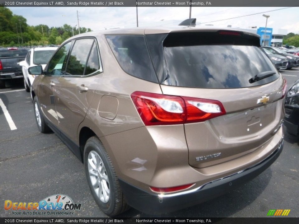 2018 Chevrolet Equinox LT AWD Sandy Ridge Metallic / Jet Black Photo #3