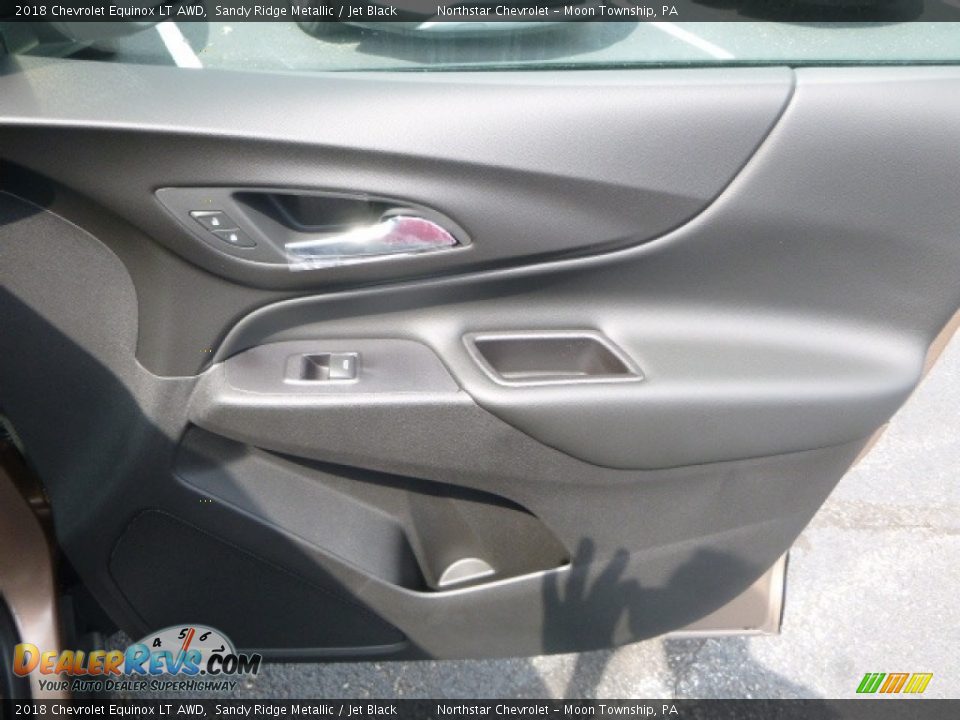 2018 Chevrolet Equinox LT AWD Sandy Ridge Metallic / Jet Black Photo #10