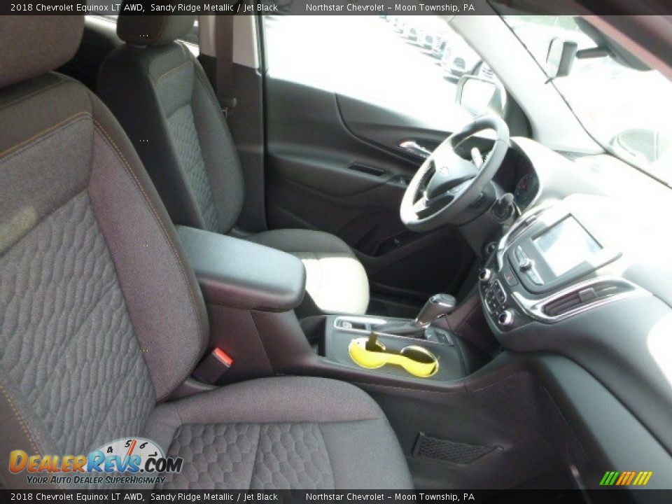 2018 Chevrolet Equinox LT AWD Sandy Ridge Metallic / Jet Black Photo #11