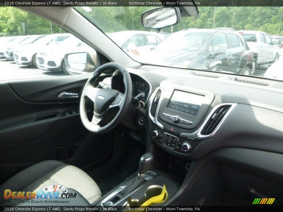 2018 Chevrolet Equinox LT AWD Sandy Ridge Metallic / Jet Black Photo #12