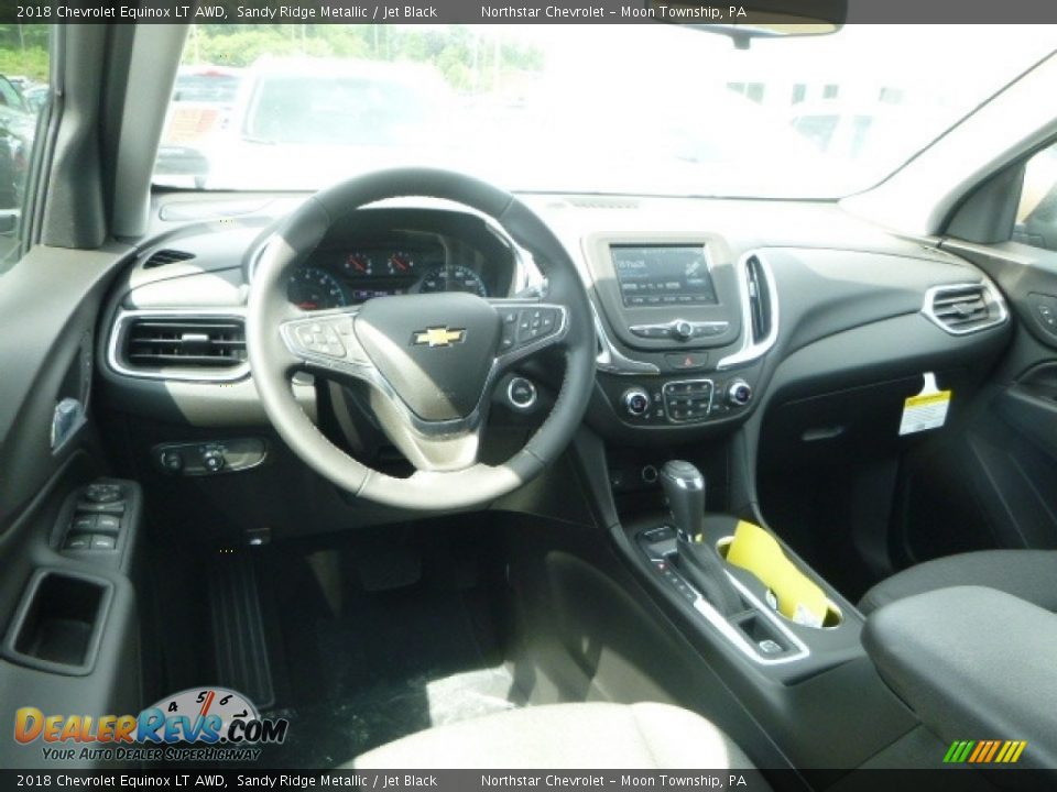 2018 Chevrolet Equinox LT AWD Sandy Ridge Metallic / Jet Black Photo #14