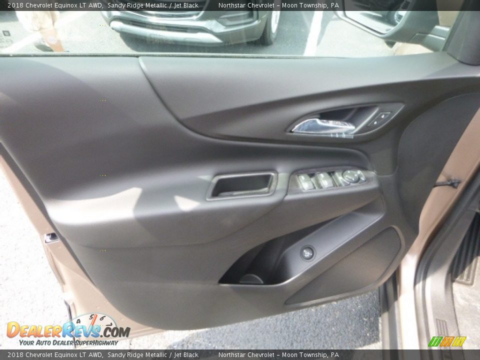 2018 Chevrolet Equinox LT AWD Sandy Ridge Metallic / Jet Black Photo #15